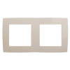 12-5002-02 Рамка на 2 поста, 2, слоновая кость (10/100/2800) Б0014752