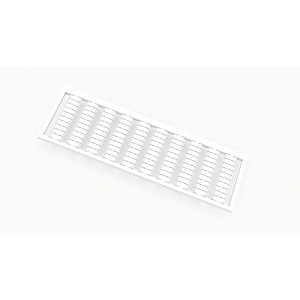 Маркировка (в кассетах) WB4-100P-19-07Z(H), Кассета с маркировочными шильдиками, для клемм сечением 1,5 мм.кв., верхняя, 100 шильдиков, нанесенные символы: 11...20, с горизонтальным расположением, размер шильдика: 3,5 x 10,15 мм, цвет: белый