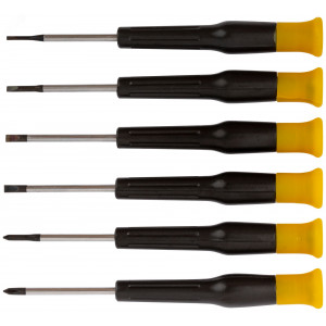 Отвертки для точных работ 120 мм, 6 шт, PH/SL 56140