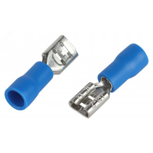 Разъем плоский NO-225-35 РпИм 2-5.0-0.8 изолированный -розетка- (упаковка 10 штук) Б0063359