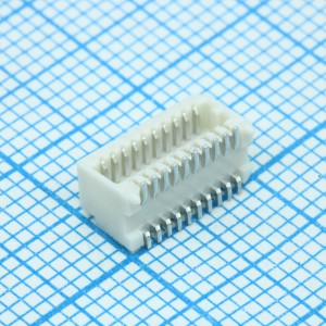 533092071, Межплатный соединитель SlimStack 20 контактов шаг 0.8мм вилка угловой