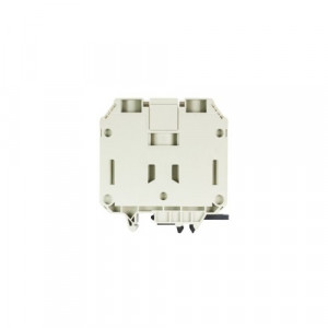 Проходная клемма WKN70/U, Проходная клемма, тип фиксации провода: винтовой, номинальное сечение: 70 мм кв., 192A, 800V, ширина: 24 мм, цвет: серый, тип монтажа: DIN35