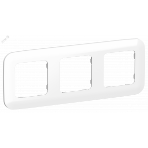 FLITE ARTISTIC Рамка 3-местная РУ-3-А-ФлБ белый IEK FI-M32-31-20-K01