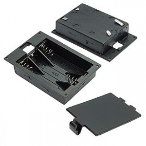 AAA*3 64*64*14MM, Батарейный отсек AAA*3 64*64*14 мм, закрытый