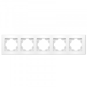 Рамка 5-м Афина универс. бел. A1042