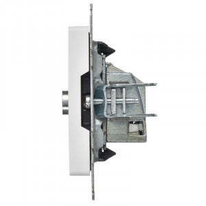 BRITE Розетка TV оконечная РТВ11-0-БрАБ арктический белый IEK BR-A10-O-K91