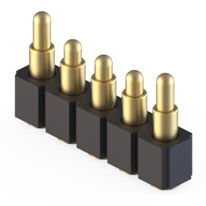 812-22-005-30-030101, Проводные клеммы и зажимы SpringLoaded Con SMT Single Row 5-Pin