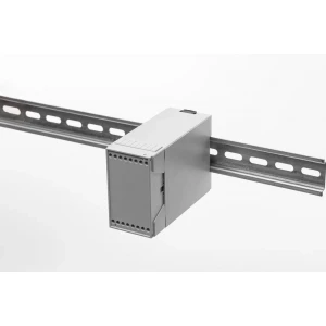 CN45AK-RU, Корпус пластиковый без заглушек с установленным пружинным замком для установки на DIN-рейку, светло-серый (RAL7035), аналог серии CombiNorm-Classic BOPLA