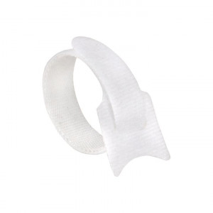 Хомут-липучка 12х135 мм белый (20 шт) PROxima hlct-1-w