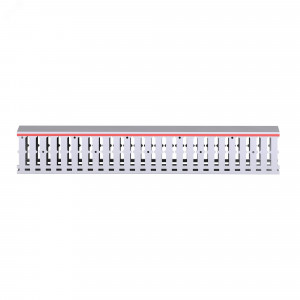 Короб перфорированный, серый RL12 80x80 00152RL