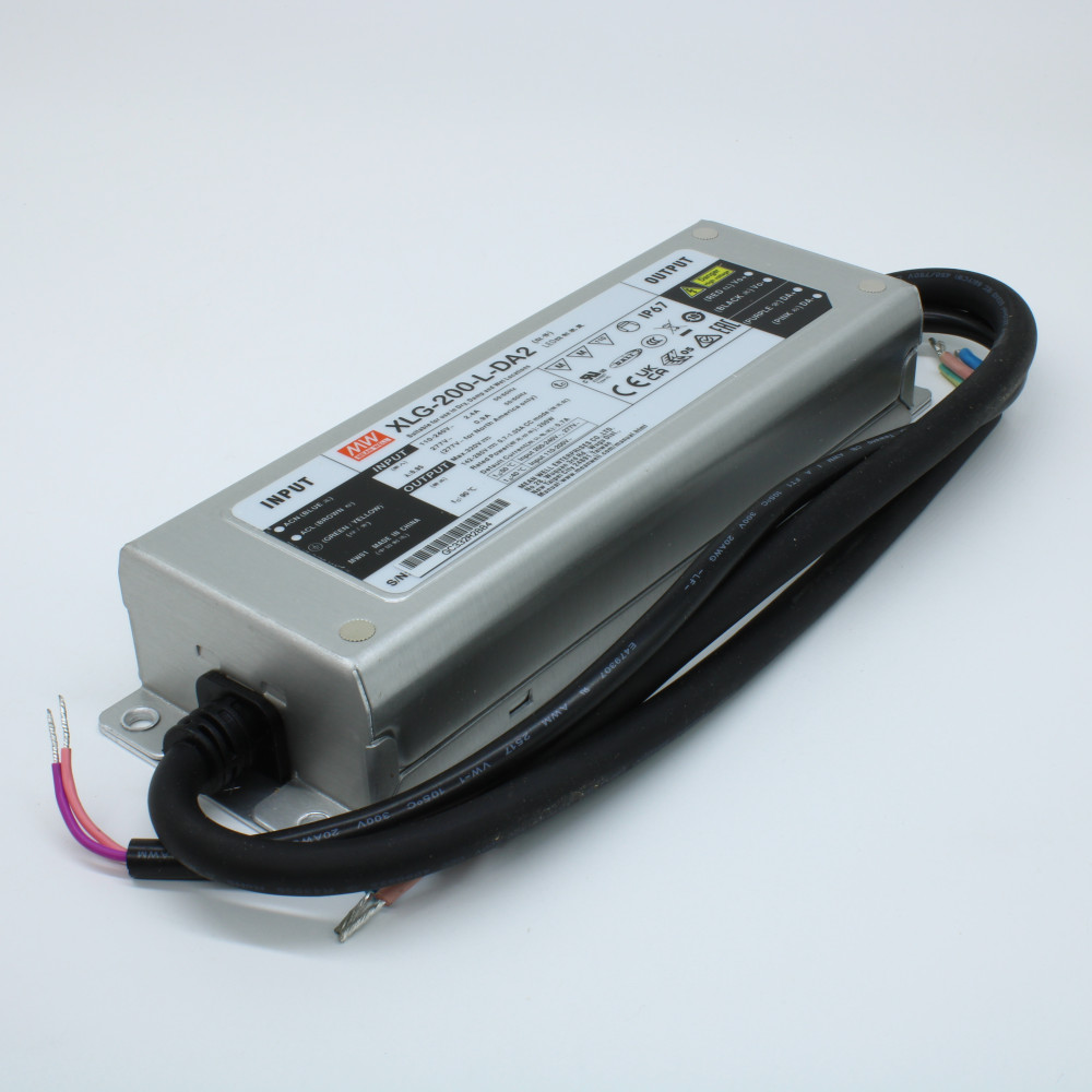 Изображение товара Блок питания MEAN WELL XLG-200-L-DA2, 200Вт, DALI-2, 100-305В AC