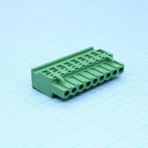 2EDGKA-5.0-09P-14-00A(H), Разъемный клеммный блок 9 контактов шаг 5.0мм