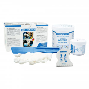 wcn10150005, 10000039 WEICON F (0,5 кг) Эпоксидный композит пастообразный, наполненный алюминием