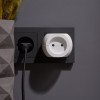 Разветвитель 3-м 6А IP20 Шар 220В бел. 11-1063