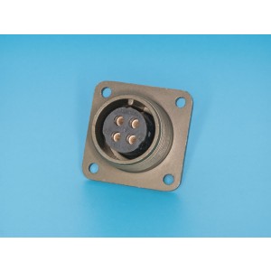 MS3102E-14S-2S, Разъём серии MS  4 контакта, гнездо на блок