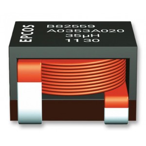 B82559A4222A019, Дроссель проволочный экранированный 2.2мкГн ±10% 100кГц феррит 37.8A 0.0022Ом по постоянному току автомобильного применения лента на катушке