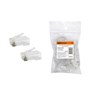 Разъем RJ-45 UTP для кабеля кат. 5Е, 8P8C (100шт) SQ0561-0002