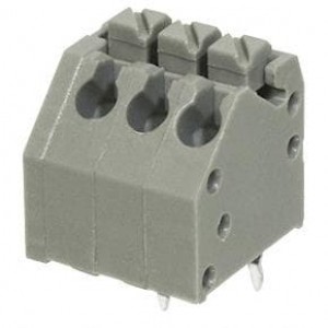 TBL002A-350-03GY-2GY, Фиксированные клеммные колодки Terminal block, screwless, 3.50, 45 , 3 poles, cool gray