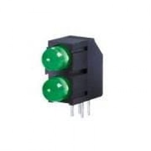 WP1503EB/2GD, Светодиодные индикаторы для печатного монтажа Green Green Diffused 568nm 50mcd