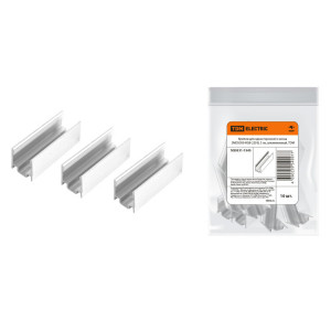 Крепеж для одностороннего неона SMD5050-RGB-220 B, 5 см, алюминиевый, TDM (кр.10шт)