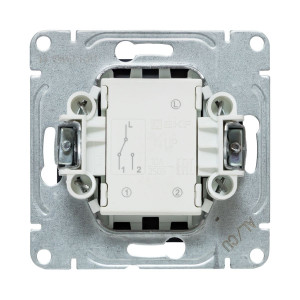 Механизм выключателя, одноклавишный, проходной, графит Эпика EKF UP1-SWG-11