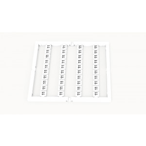 Маркировка (в кассетах) ZW5-40P-19-44Z(H), Кассета с маркировочными шильдиками, для клемм сечением 2,5 мм.кв., верхняя, 40 шильдиков, нанесенные символы: 11, с вертикальным расположением, размер шильдика: 4.5 x 4.9 мм, цвет: белый