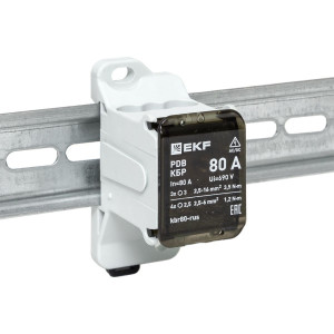 Клеммный блок распределительный КБР 80A EKF kbr80-rus