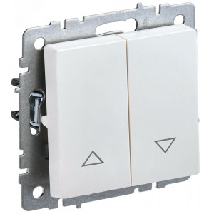 BRITE Выключ. жалюзи 10А ВС10-1-5-БрЖ жемч. BR-V15-0-10-K36