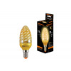 Лампа энергосберегающая КЛЛ-СGT-11 Вт-2700 К–Е14 (золотая витая свеча) (mini) SQ0323-0142