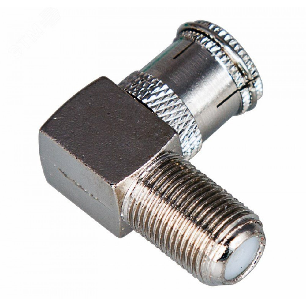 Изображение товара Переходник гнездо F-гнездо TV угловой Rexant 05-4312