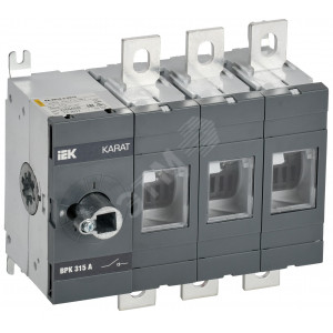 KARAT Выкл-разъед. ВРК без рукоятки 3P 315А KA-VR10-3-0315