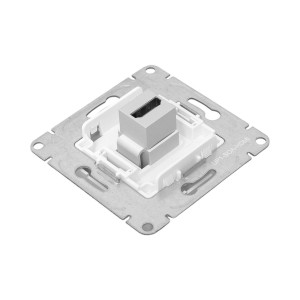 Механизм розетки HDMI, алюминий Эпика EKF UP1-SOA-HDMI