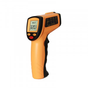 WH320, Инфракрасный термометр, пирометр для бесконтактного измерения температуры до 330°С, оптическое разрешение 12:1