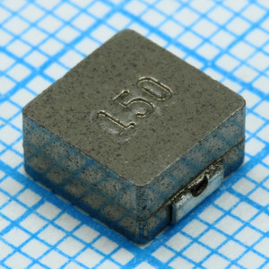 SRP6540-150M, ЧИП-индуктивность силовая экранированная/литая проволочная 15мкГн ±20% 100кГц порошковое железо 2.9A 121мОм лента на катушке