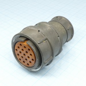 2РМД27КПЭ19Г5В1, Соединитель  цилиндрический низкочастотный негерметичный