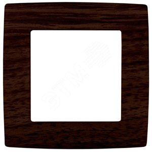 12-5001-10 Рамка на 1 пост, 2, венге (20/200/6400) Б0014750