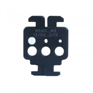 gwrD19, Блокиратор автоматов Schneider NSX, сталь, 32х37 мм, цвет – черный, 1 шт/упак