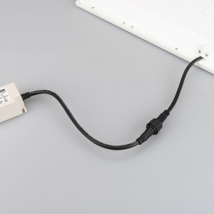 Светильник DL-TITAN-S600x600-40W White6000 (WH, 120 deg, 230V) 038423, Поставка под заказ от 500 шт. Светодиодная панель с прямой засветкой (backlit). Мощность 40 Вт, св. поток 4000 лм, 100 лм/Вт, холодный 6000-6500 K, CRI>90, угол 120°, напряжение питания 230 В. Белый квадратный корпус из алюминия, экран PS