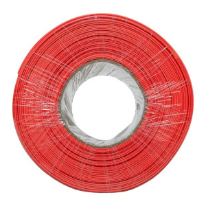 Термоусаживаемая трубка ТУТ нг 100/50 красная рулон PROxima tut-100-r