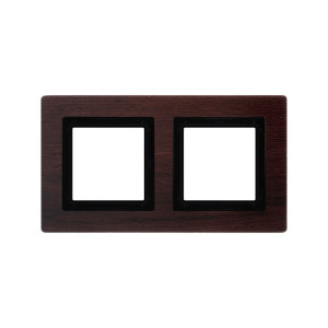Рамка из натурального дерева, "Avanti", венге, 2 поста (4 мод.) 4402844