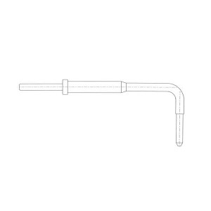 211350310, Круговой мил / технические характеристики контактов Pin Contact, Sz 20 Mnt Flange, Bend 90