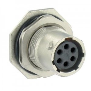 UT0W7106SH6, Стандартный цилиндрический соединитель JAMNUTrecpt