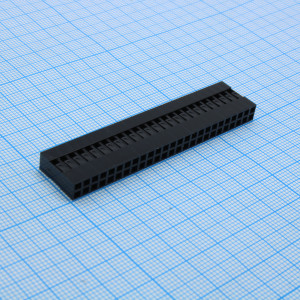 I-DS1071-SCB02X25, Корпус разъема 2х25 контактов шаг 2.54мм