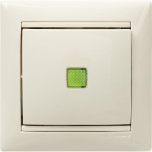 Выключатель 10A подсв СЛНК VLN 774310