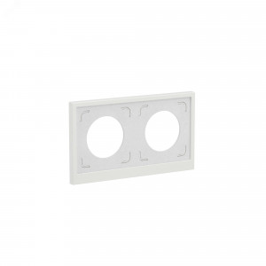 Рамка 2 поста IP44, KANT, белый песок 7010944