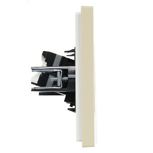 FORTE&PIANO Розетка компьютерная RJ45 кат.5E FP432 ваниль IEK FP-K10-1-K10