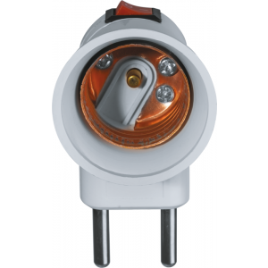 Патрон-переходник с розетки на E27 71 992 NLA-S-E27 71992