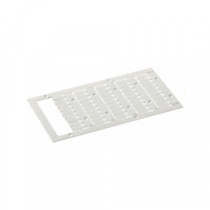 Маркировка (в кассетах) WMP - SI2KTB6085DW, Кассета с маркировочными шильдиками, для клемм сечением 4 мм.кв., Wieland Electric, боковая / верхняя, 45 шильдиков, нанесенные символы: чистая, для плоттера wieplot, размер шильдика: 5,5 x 8,5 мм, цвет: белый