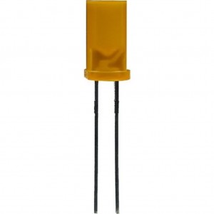 L-483EDT, Светодиод 5мм/оранжевый/625нм/3-7мкд/цилиндр/100°