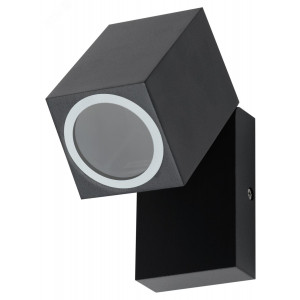 Декоративная подсветка WL37 BK MR16/GU10, черный, для интерьера, фасадов зданий Б0054408